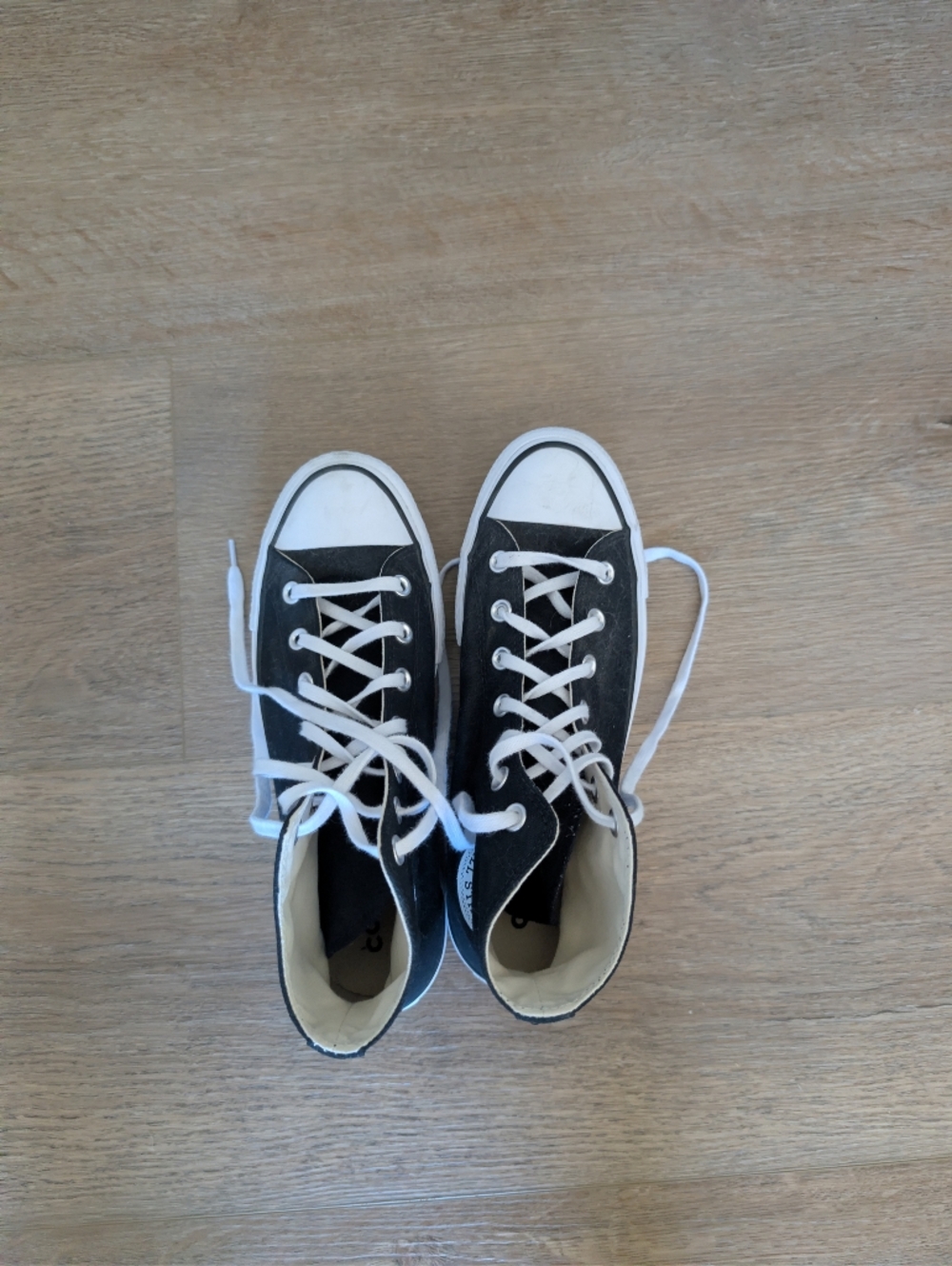 Converse Chuck Taylor Platform Black High-Top Canvas Sneakers